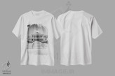 تیشرت سفید طرح دار – تیشرت معماری ,ساختمان دولت ایالتی ماساچوست بوستون اثر ملانی ویولا فروشگاه ایماژ