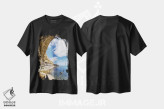 تیشرت مشکی طرح دار – تیشرت طبیعت ,غار سان دیه گو سانست کلیفز اثر ملانی ویولا فروشگاه ایماژ