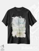 تیشرت مشکی طرح دار – تیشرت ساحلی ,بگذار رویاهایت به حقیقت بپیوندند | چشم انداز اقیانوس اثر ملانی ویولا immage.ir