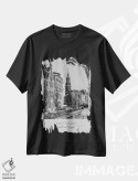 تیشرت مشکی طرح دار – تیشرت تاریخی ,در کانون توجه: برج د مونت آمستردام اثر ملانی ویولا immage.ir