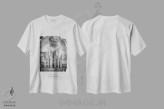 تیشرت سفید طرح دار – تیشرت مینیمال ,در کانون توجه: کلیسای جامع سانتا ماریا ناسنته میلان اثر ملانی ویولا immage.ir
