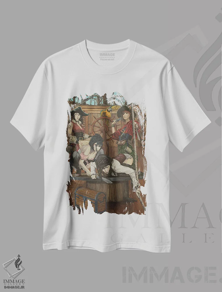 تیشرت سفید طرح دار – تیشرت فانتزی ,پس همه اون رم لعنتی کجاست؟ اثر مارک فاکس فروشگاه ایماژ