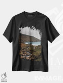 تیشرت مشکی طرح دار – تیشرت طبیعت ,سواحل ایرلند اثر ملیسا فایندلی فروشگاه ایماژ