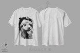 تیشرت سفید طرح دار – تیشرت حیوانات ,دیده بان اثر میرو گرادینشاک immage.ir