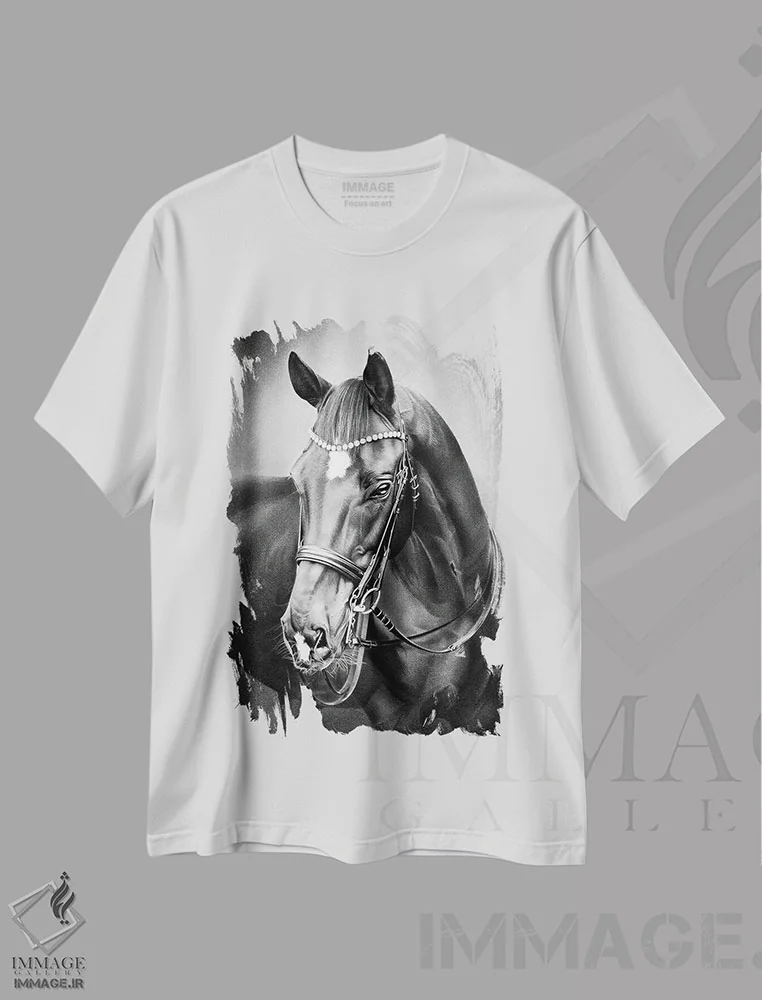 تیشرت سفید طرح دار – تیشرت حیوانات ,پسر خوش قیافه اثر میرو گرادینشاک immage.ir