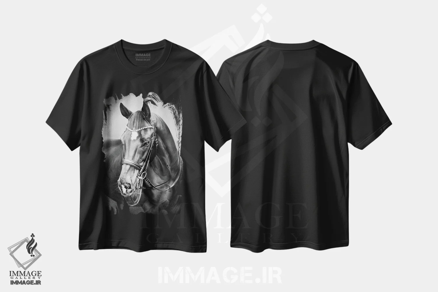 تیشرت مشکی طرح دار – تیشرت حیوانات ,پسر خوش قیافه اثر میرو گرادینشاک فروشگاه ایماژ