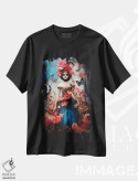 تیشرت مشکی طرح دار – تیشرت فانتزی ,در اعماق جنگل اثر کانر مک گوایر فروشگاه ایماژ