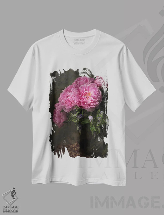تیشرت سفید طرح دار – تیشرت گل صدتومانی ,استادان هلندی XXIII اثر مایکل فرانک فروشگاه ایماژ