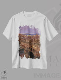 تیشرت سفید طرح دار – تیشرت هنری ,ماهر فلورانس اثر ماهر مرکوس immage.ir