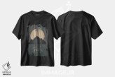 تیشرت مشکی طرح دار – تیشرت طبیعت ,جنگل وحشی I اثر ملودی هوگان immage.ir