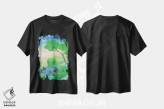 تیشرت مشکی طرح دار – تیشرت گیمینگ ,پیک نیک ربات اثر مارتین هسو immage.ir