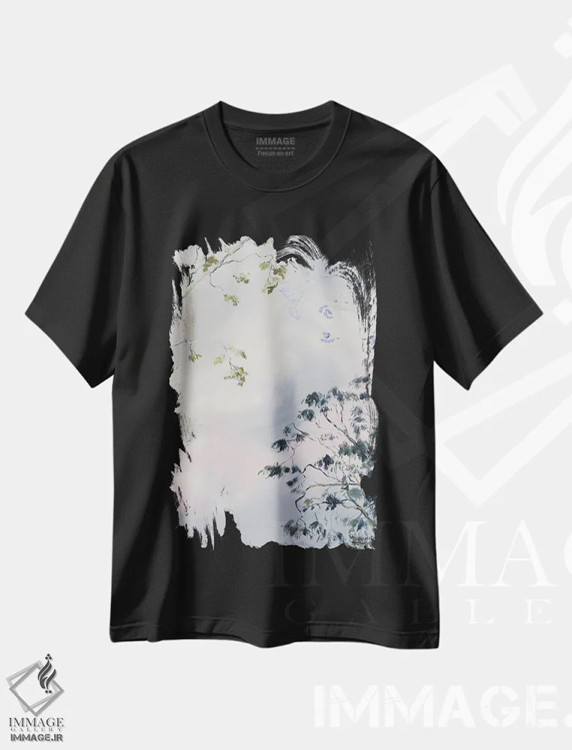 تیشرت مشکی طرح دار – تیشرت هنری گلدار ,درخشش جاکاراندا در بریزبن اثر مردیت هاوس immage.ir