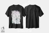 تیشرت مشکی طرح دار – تیشرت هنری ,درخشش آخرین پرتوهای روز اثر مردیت هاوس فروشگاه ایماژ
