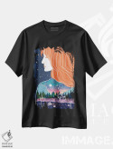 تیشرت مشکی طرح دار – تیشرت هنری ,جهان درون اثر میا چارّو فروشگاه ایماژ