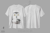 تیشرت سفید طرح دار – تیشرت حیوانات ,اثر میگل لاسا فروشگاه ایماژ