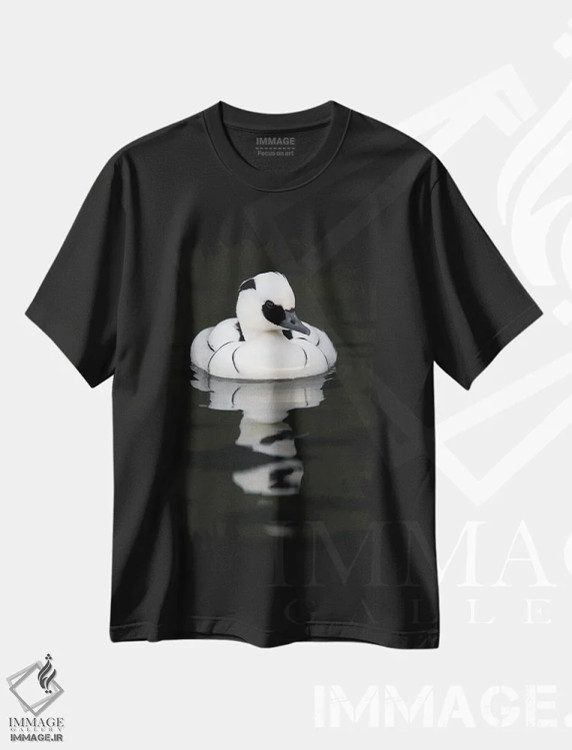 تیشرت مشکی طرح دار – تیشرت حیوانات ,اثر میگل لاسا immage.ir