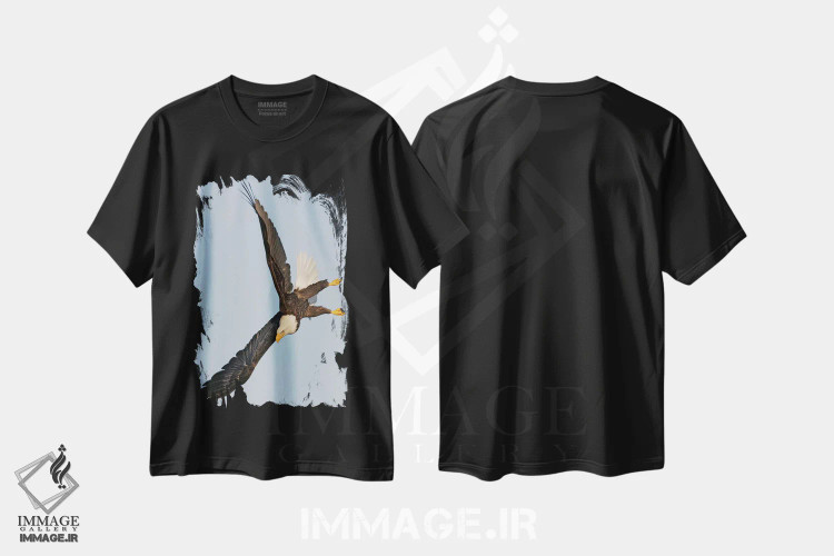 تیشرت مشکی طرح دار – تیشرت حیوانات ,اثر میگل لاسا فروشگاه ایماژ