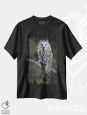 تیشرت مشکی طرح دار – تیشرت پرندگان ,اثر میگل لاسا فروشگاه ایماژ