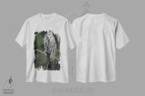 تیشرت سفید طرح دار – تیشرت پرندگان ,اثر میگل لاسا immage.ir