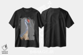 تیشرت مشکی طرح دار – تیشرت هنری ,قوی شنی اثر میخائیل ودرنیکوف immage.ir