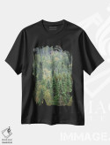 تیشرت مشکی طرح دار – تیشرت طبیعت ,جنگل ملی سوپریور اثر آلن ماچروویچ فروشگاه ایماژ