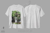 تیشرت سفید طرح دار – تیشرت طبیعت ,آبشار الاکالا غربی اثر آلن ماچروویچ فروشگاه ایماژ