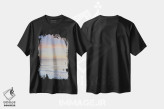 تیشرت مشکی طرح دار – تیشرت طبیعت ,غروب در ساحل ردوودز شمال کالیفرنیا از دیدگاه ویستا پوینت، پارک ایالتی دل نورت کوست ردوودز، کالیفرنیا اثر آلن ماچروویچ فروشگاه ایماژ