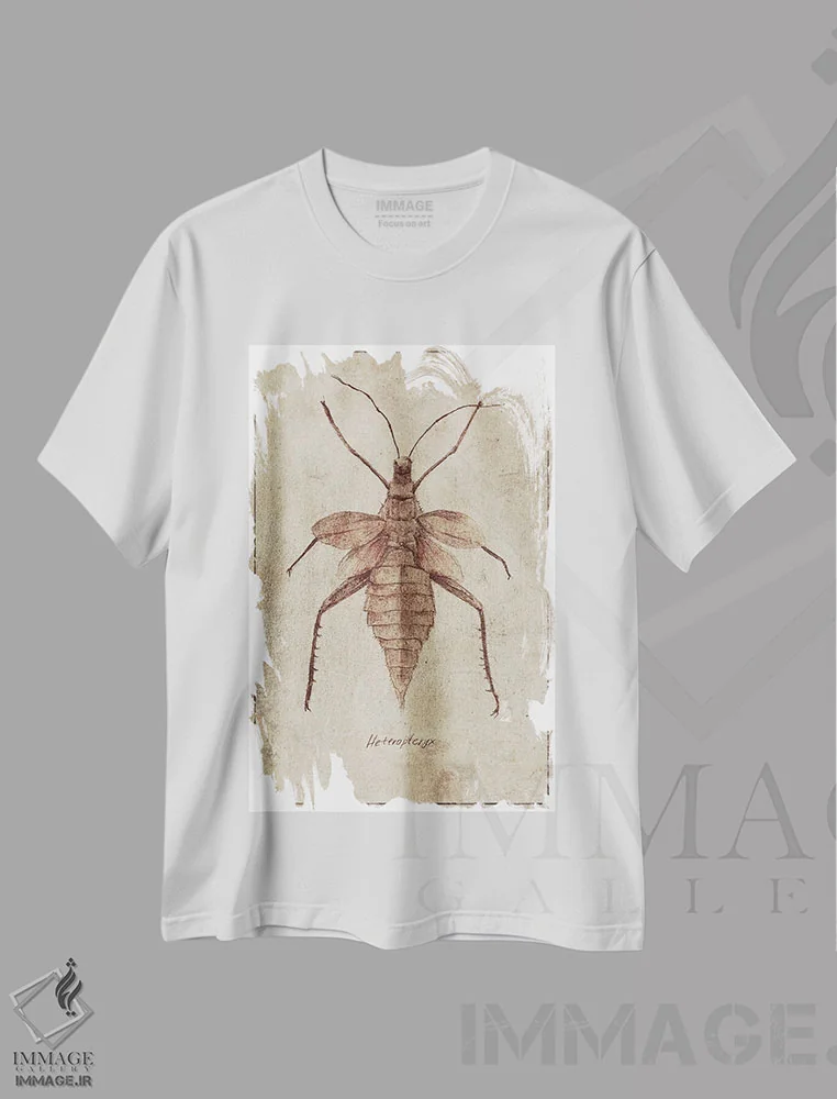 تیشرت سفید طرح دار – تیشرت هنری کودکانه ,نهنگ بامزه در دریا اثر مایک کوبو immage.ir