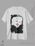 تیشرت سفید طرح دار – تیشرت سینمایی ,"میکی مارلین" اثر میکی immage.ir