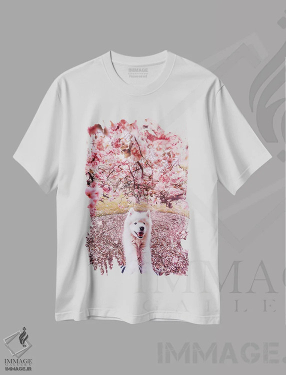 تیشرت سفید طرح دار – تیشرت حیوانات ,هیولای وحشتناک اثر هوبوپیبا فروشگاه ایماژ