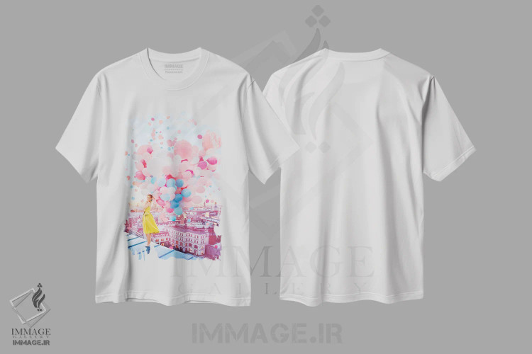 تیشرت سفید طرح دار – تیشرت فانتزی ,فروشگاه معجزات اثر هوبوپیبا فروشگاه ایماژ