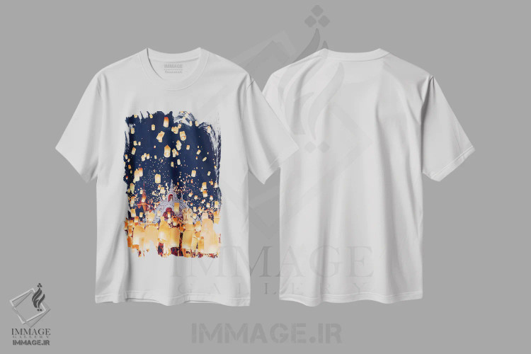 تیشرت سفید طرح دار – تیشرت انگیزشی ,وقتی رویاها به حقیقت می پیوندند اثر هوبوپیبا فروشگاه ایماژ