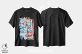 تیشرت مشکی طرح دار – تیشرت فانتزی ,"چرخ و فلک مسکو" اثر هوبوپیبا immage.ir