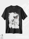 تیشرت مشکی طرح دار – تیشرت حیوانات ,"سگ فرانسوی" اثر مرسدس لوپز چارّو فروشگاه ایماژ