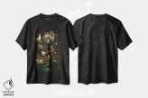 تیشرت مشکی طرح دار – تیشرت فانتزی ,هماهنگی اثر ملانی دلان فروشگاه ایماژ