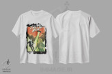 تیشرت سفید طرح دار – تیشرت فانتزی ,"آن ها اینجا هستند" اثر ماتیولِه immage.ir