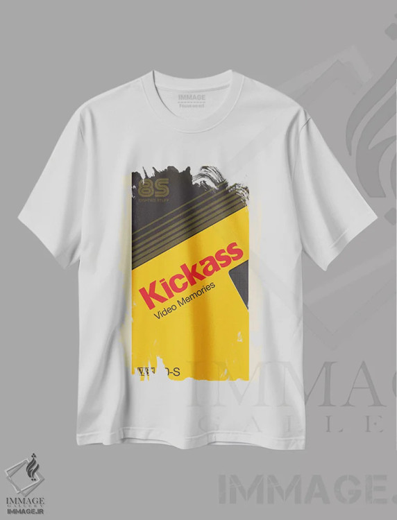 تیشرت سفید طرح دار – تیشرت موسیقی ,نوار پرانرژی اثر ماتیولِه فروشگاه ایماژ