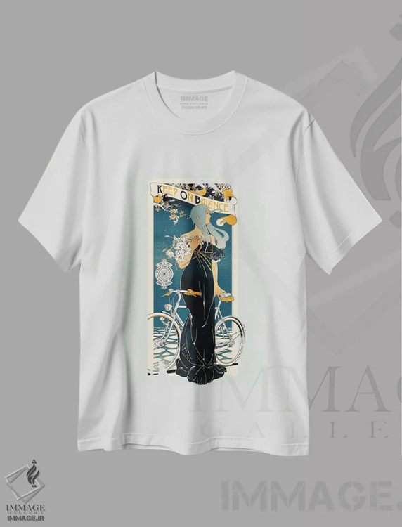 تیشرت سفید طرح دار – تیشرت هنری ,حفظ تعادل اثر ماتیولِه immage.ir