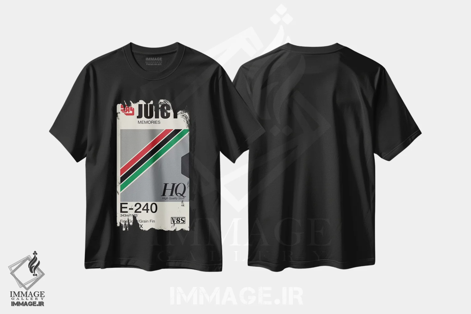 تیشرت مشکی طرح دار – تیشرت وینتیج ,خاطرات پرطراوت اثر ماتیولِه immage.ir