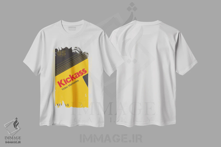 تیشرت سفید طرح دار – تیشرت موسیقی ,نوار پرانرژی اثر ماتیولِه فروشگاه ایماژ