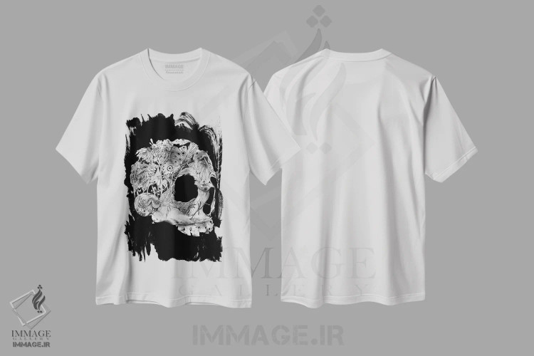 تیشرت سفید طرح دار – تیشرت سوررئال ,طبیعت بی جان اثر ماتیولِه immage.ir