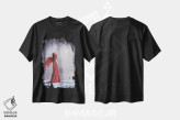 تیشرت مشکی طرح دار – تیشرت فانتزی ,ملکه شب های زمستانی اثر سالن هنری مون لایت immage.ir