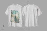 تیشرت سفید طرح دار – تیشرت پاییزی ,"پتانسیل پاییز I" اثر مایکل مارکون فروشگاه ایماژ