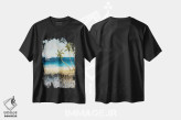 تیشرت مشکی طرح دار – تیشرت طبیعت ,"رویای آتلانتیک II" اثر مایکل مارکون immage.ir