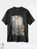 تیشرت مشکی طرح دار – تیشرت هنری ,"رویا" اثر مایکل مارکون فروشگاه ایماژ