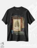تیشرت مشکی طرح دار – تیشرت گیاهان ,"درخت اکالیپتوس I" اثر مایکل مارکون immage.ir