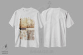 تیشرت سفید طرح دار – تیشرت طبیعت ,از شرق تا غرب اثر مایکل مارکون فروشگاه ایماژ
