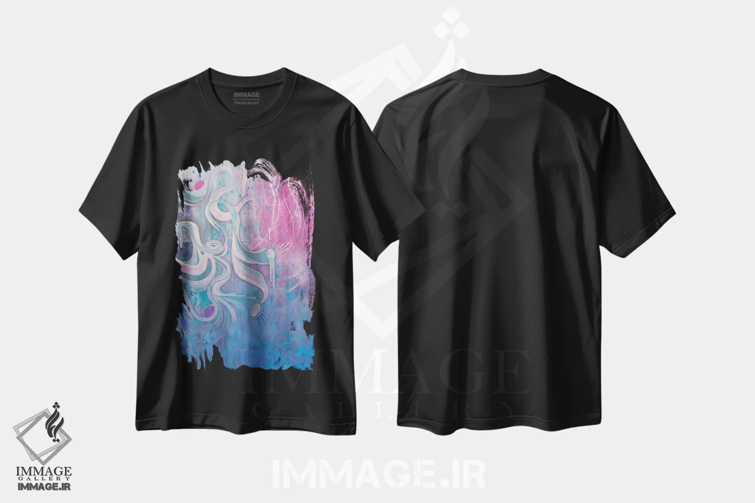تیشرت مشکی طرح دار – تیشرت هنری ,رویاهای الکتریکی اثر مت میلر فروشگاه ایماژ