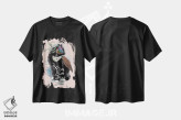 تیشرت مشکی طرح دار – تیشرت هنری ,جادوی سیاه اثر مت میلر فروشگاه ایماژ