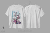 تیشرت سفید طرح دار – تیشرت حیوانات ,روح سفرکننده اثر مت میلر immage.ir